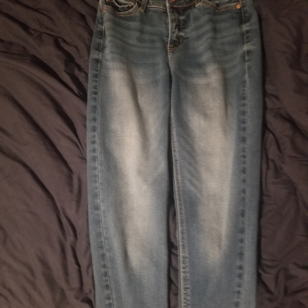 Time and Tru Blue Straight Leg Jeans